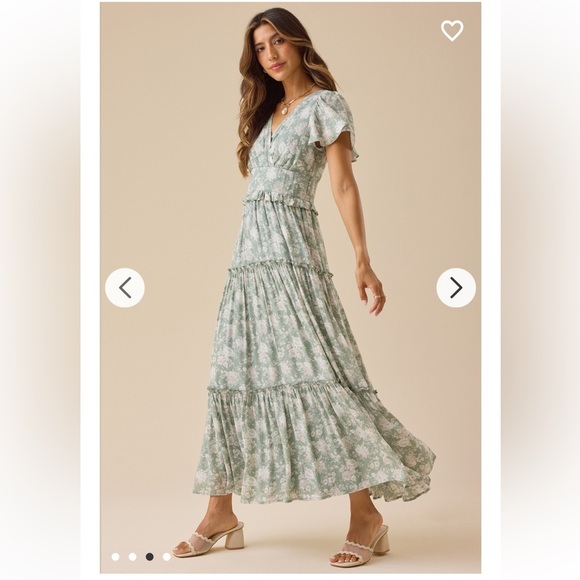 New with tags Altar’d State Brigitte Floral Maxi Dress - Picture 3 of 4